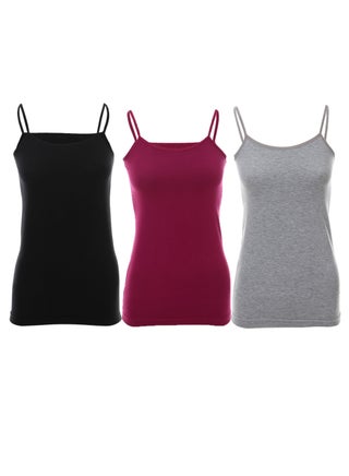 Bundle Of (3)  Camisole for Women Spaghetti Strap Tank Top - pzsku/Z6E35B94587B65553B3C6Z/45/_/1674203454/14e3af3e-3372-4b74-b985-f12d61303045