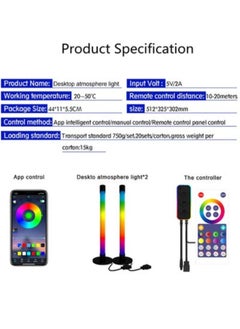 SHOPI أشرطة إضاءة LED ذكية RGB، مصابيح ألعاب، مزامنة مع شاشة الكمبيوتر والموسيقى، إضاءة محيطة بأكثر من 44 وضعًا للمشهد، التحكم الصوتي، إضاءة خلفية LED لإعدادات الألعاب، الكمبيوتر الشخصي، التلفزيون، تزيين الغرفة  - Image 4