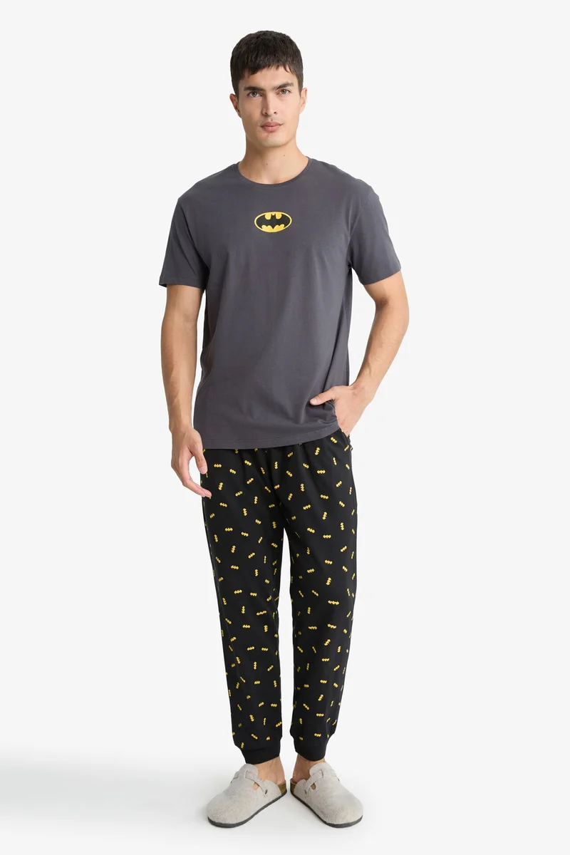 Defacto Batman Regular Fit Short Sleeve 2 Piece Set