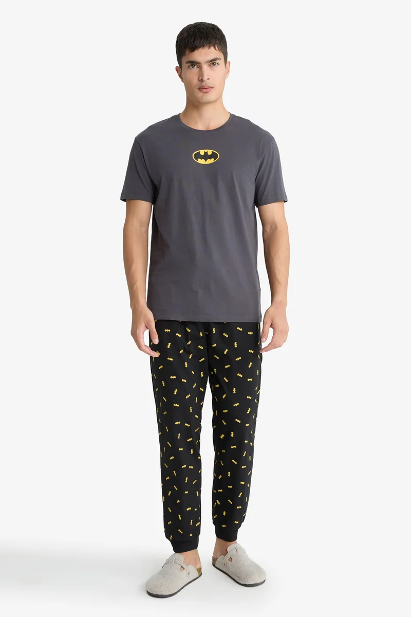 Defacto Batman Regular Fit Short Sleeve 2 Piece Set