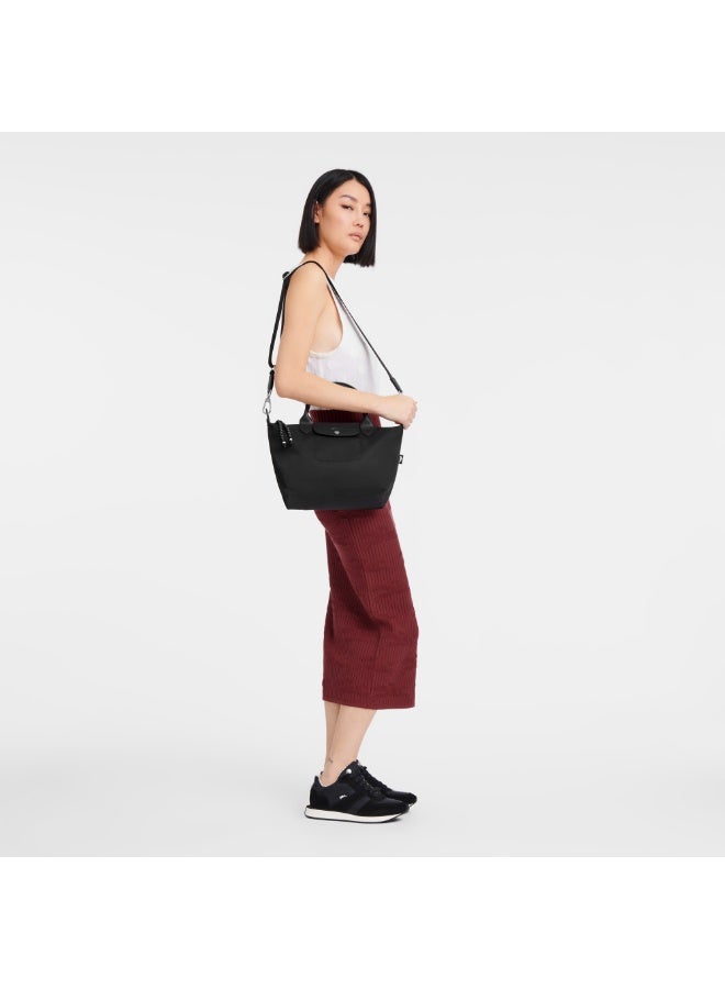 Longchamp Energy Series Medium Tote Bag with Shoulder Strap, Black - Image 3