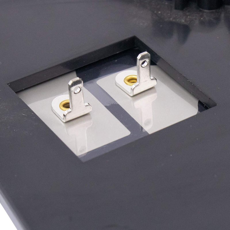 TRQ Passenger Side Mirror Glass with Backing Plate Heated Snap On Compatible with 2012-2021 Nissan NV1500 2012-2018 NV2500 NV3500 NI1325122 - Image 4