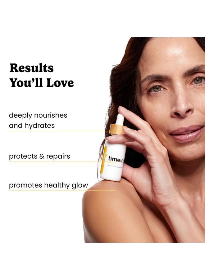 Timeless Skin Care زيت الأركان - زيت أركان نقي 100% للعناية بالوجه والشعر - زيت للعناية بالبشرة الجافة - منتج للعناية بالبشرة خالي من العطور - استخدم مع مرطب أو منتجات الشعر - 2 أونصة - Image 5