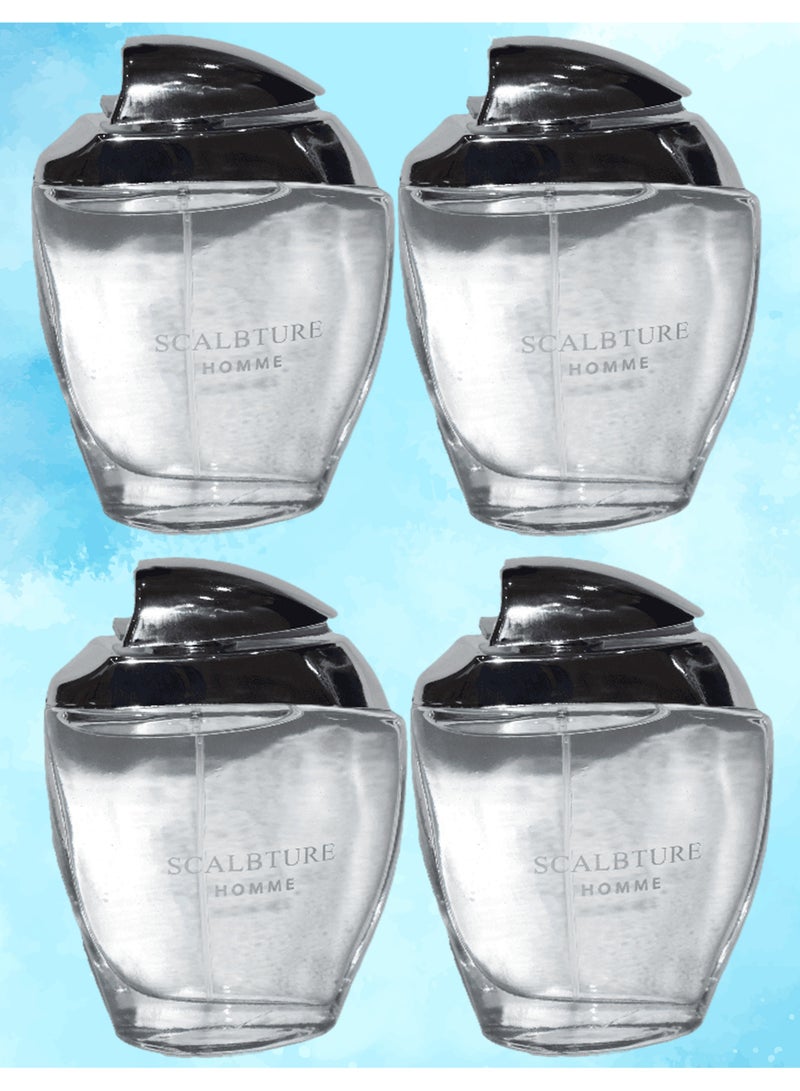 لينك 4 قطع عطر سكالبتشر للرجال 100 مل EDP - Image 1