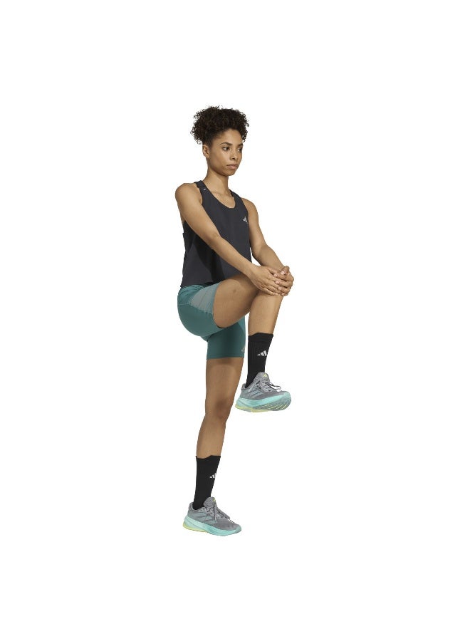 Adidas Adi365 Sh Leg W Green Running Tights For Women XS 5" - Image 4