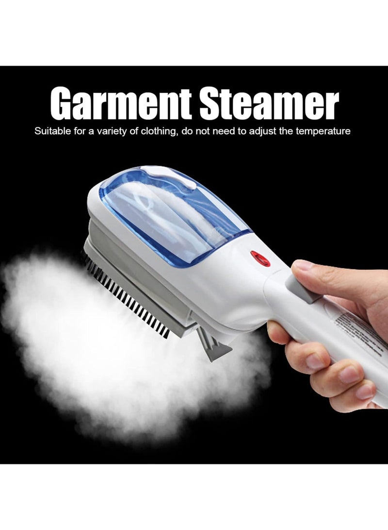 Handheld Steamer, Portable Garment Steamer Comes with Brush, Quick Heat Steam Nozzle Garment Fabric Wrinkles Remover, 800W Lightweight Clothing Steamer for Travel, Home - Image 2