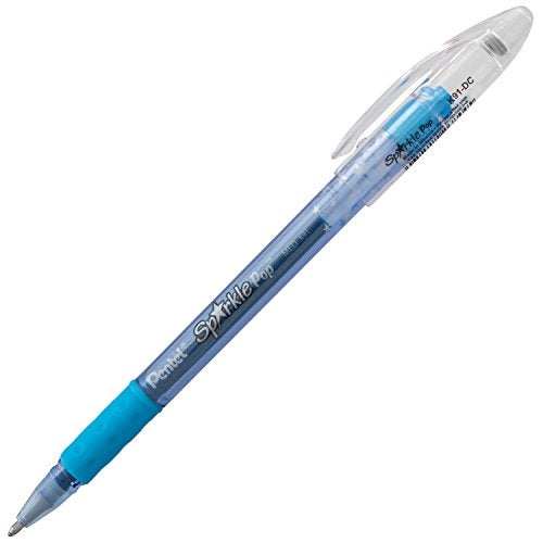 Pentel قلم جل معدني بنتل سباركل بوب، (1.0 مم) خط عريض، ألوان متنوعة، عبوة 4، عريض (K91BP4M1) - Image 2