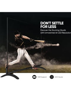 ICONA Icona 55 Inch 4K Ultra HD Smart LED TV – Android 12, Quad Core Processor, Slim Frame, Built-in WiFi, Energy-Saving Feature  - Image 5