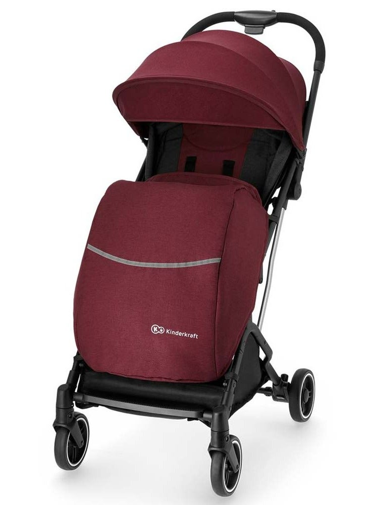 Kinderkraft - Indy Pushchair - Burgundy - Image 4
