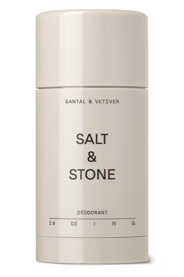 Salt & Stone Deodorant | Extra Strength Natural Deodorant for Women & Men | Aluminum Free with Seaweed Extracts, Shea Butter & Probiotics - Image 1