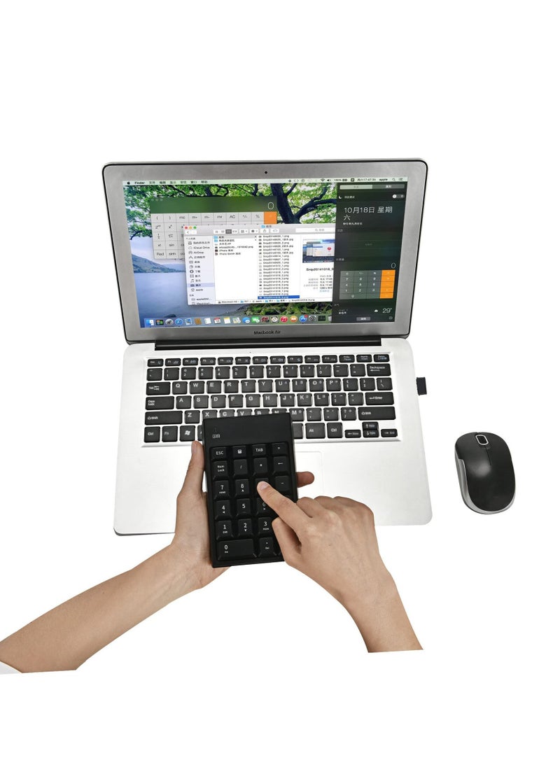 Generic Mouse Keypad Combo Portable Two in One Comfortable Silent Plug and Play Numeric Keyboard Mouse Set for Laptop for Desktop for PC  - Image 4
