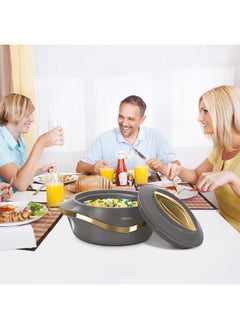 Milton Set of 3 Inner Stainless Steel Hotpot (500 ml, 1000 ml, 1500 ml) Dark Grey/Gold  - Image 3