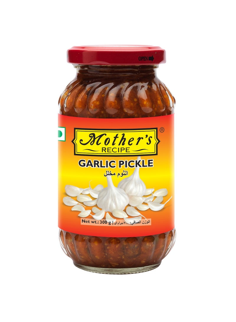 Mothers Recipe Garlic Pickle 300g - Image 1