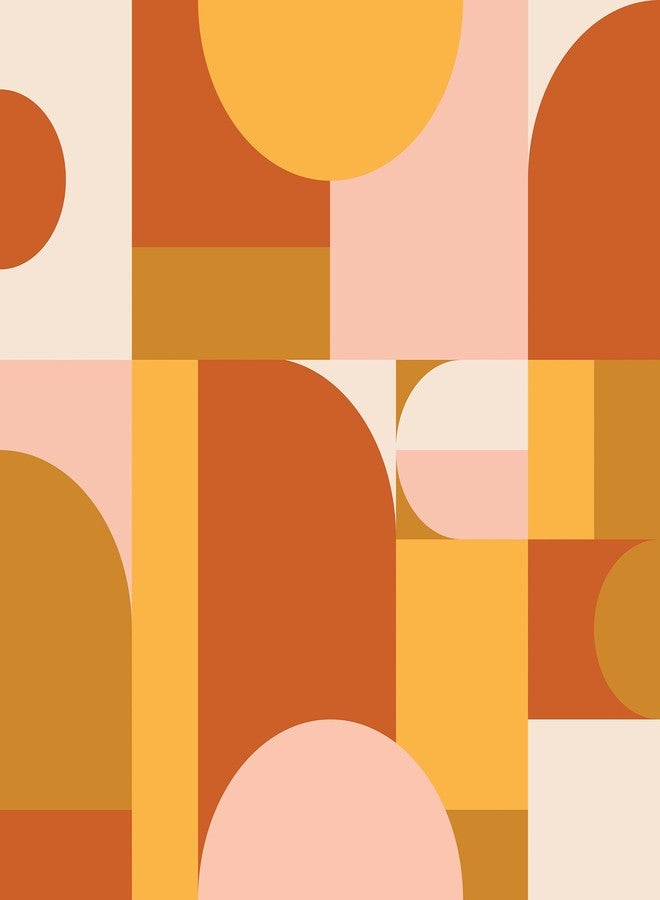 NuWallpaper x Very Gay Paint Boxanne Orange Peel and Stick Wallpaper, VGS6439 - Image 1