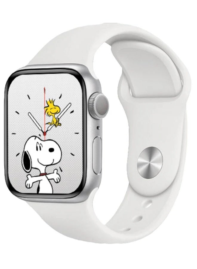 Smart Watch S9 Mini Series 9 Full Screen with Wireless Charging Feature Size 45 mm - Silver - Image 5