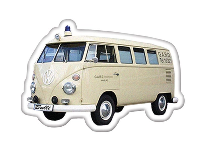 BRISA VW Collection - Volkswagen Refrigerator Office Pinboard Magnets with T1 Bus Motifs (3-Piece Set/Special Vehicles/Multicolor) - Image 3