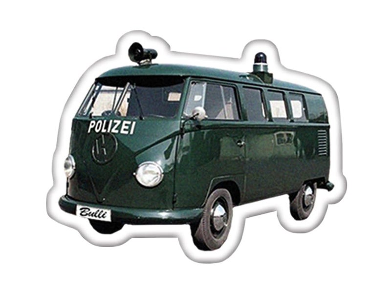 BRISA VW Collection - Volkswagen Refrigerator Office Pinboard Magnets with T1 Bus Motifs (3-Piece Set/Special Vehicles/Multicolor) - Image 4