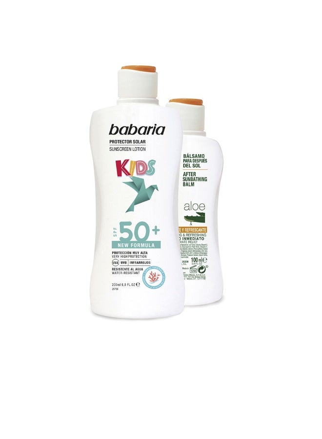 باباريا مجموعة هدايا باباريا صن كيدز SPF50+ - Image 1