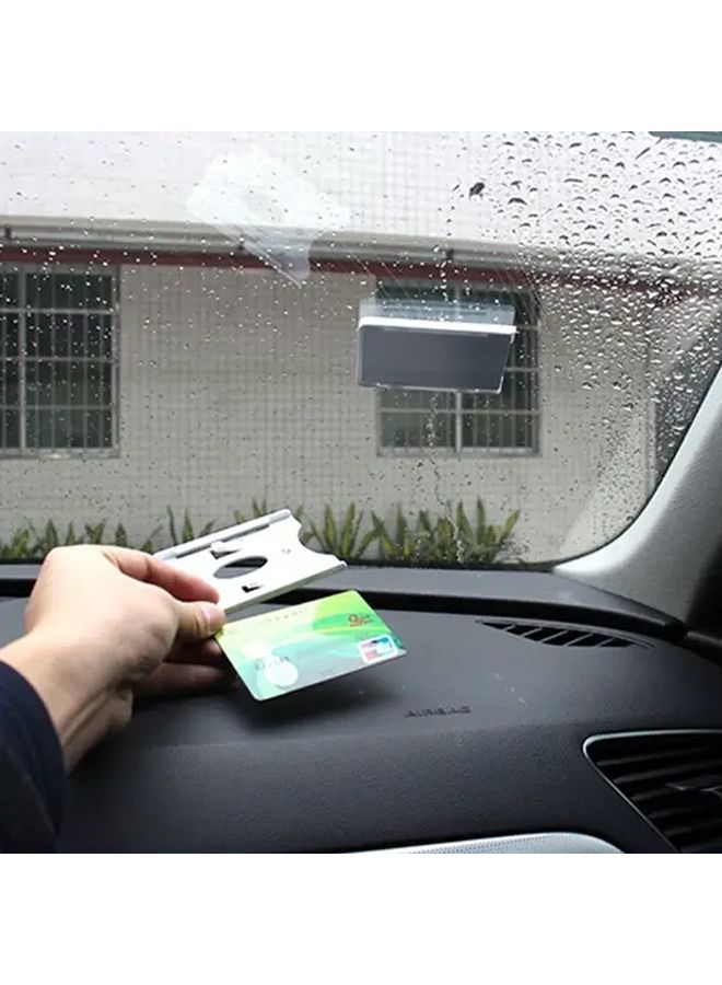 Suction Beige Car Card Holder for Parking Tickets Fasteners Bills and Stickers - Image 5