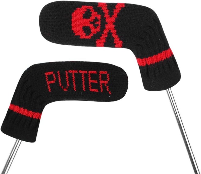 Scott Edward Blade Putter Cover Knitted, 1 Piece in Pack, Fits Golf Blade Putters Cute and Soft Double Sided Customization - Image 5