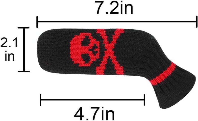 Scott Edward Blade Putter Cover Knitted, 1 Piece in Pack, Fits Golf Blade Putters Cute and Soft Double Sided Customization - Image 4