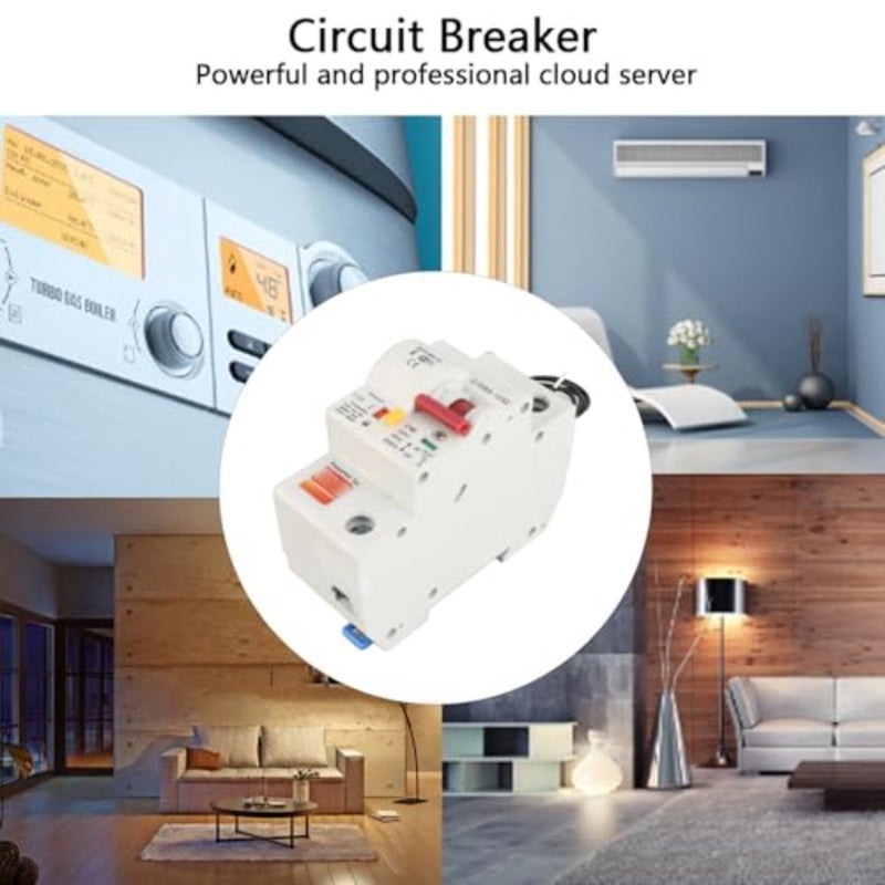 Wifi Circuit Breaker Smart Mobile App Remote Control AC220V 1P 40A Din Rail Mounted for Home Solar PV System Grid - Image 4