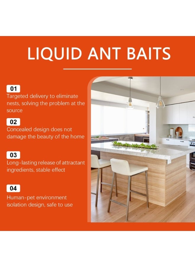 HOZONEX Instant Ants Killer Liquid Ant Baits 10ml*4 - Image 5