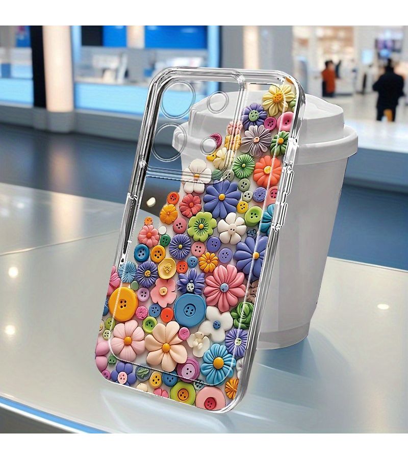 Shockproof Transparent Full Covered TPU Phone Case For POCO C75 - Image 3