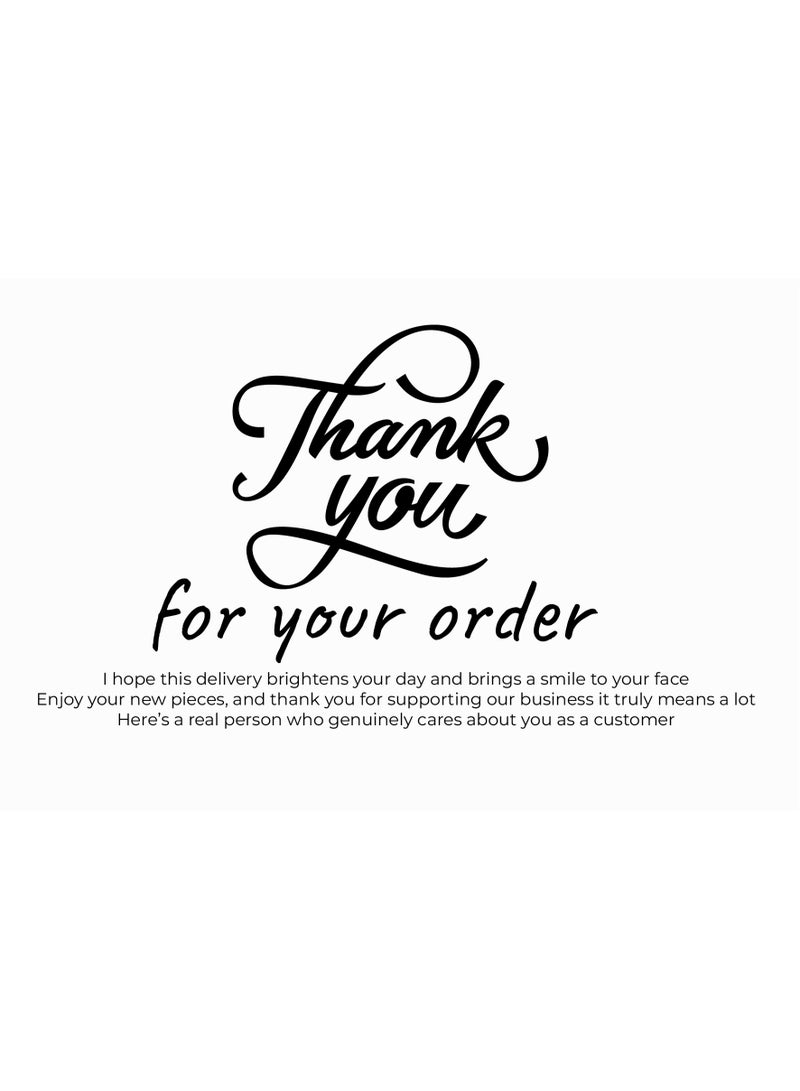 طقم كروت شكر فاخرة – 100 كارت بتصميم راقٍ - Image 1