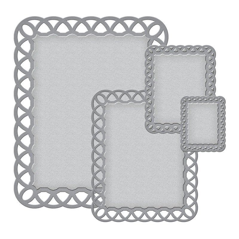 Spellbinders Die Nestabilities Rect Lattice - Image 5