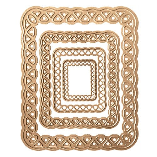 Spellbinders Die Nestabilities Rect Lattice - Image 3