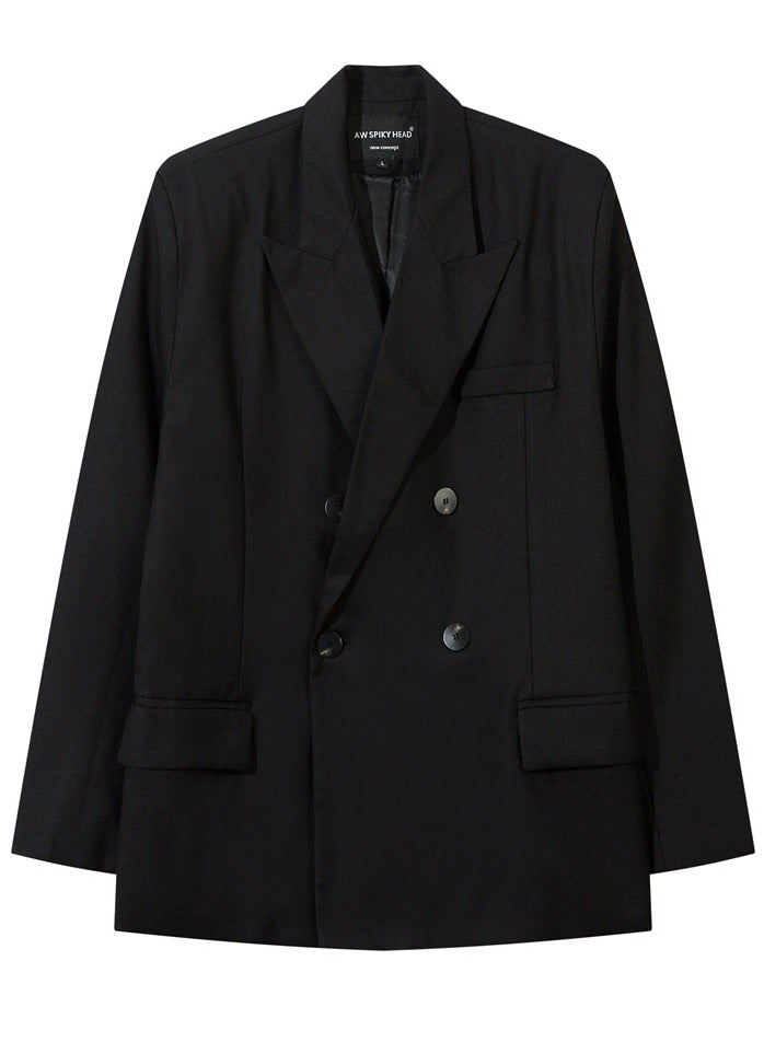 Shougu Retro Black Suit Jacket - Image 1