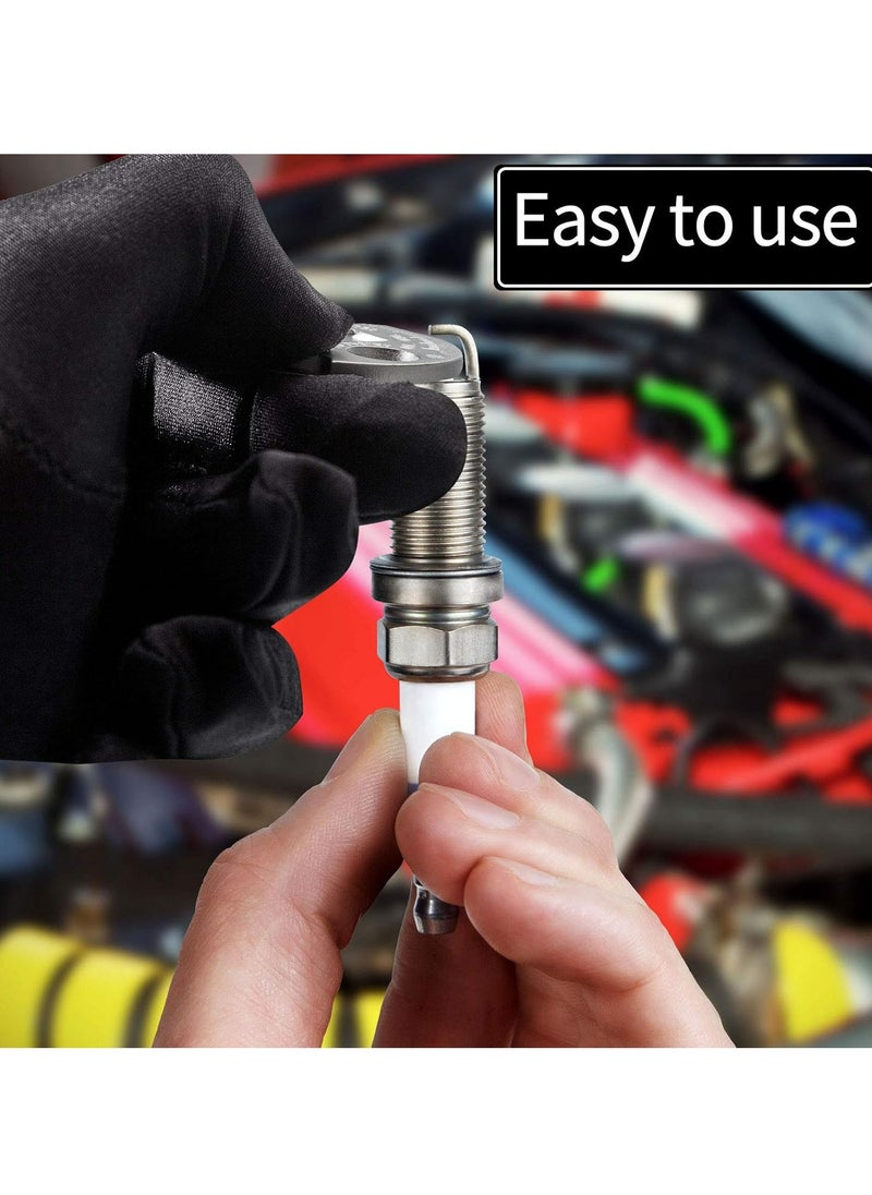 Oasisgalore 2 PCS Spark Plug Tool Spark Plug Gauge Measuring Tool Wire Spark Plug Gauge Tool Scaled from 0.020 to 0.100 Inch  - Image 3