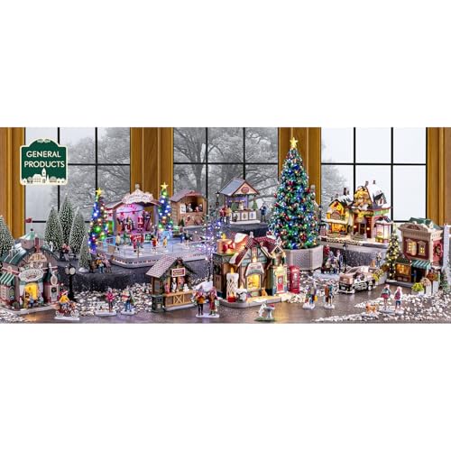 Lemax Christmas Clock Tower, with 4.5V Adaptor #45735 - Image 4