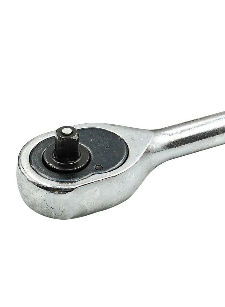 H and M 27 Pieces Premium Quality 1/4" Inch Dr. Socket Wrench Tool Set For Home/Mechanic/Home H-0017 - Image 4