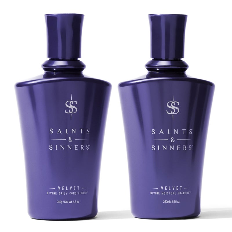 Saints & Sinners Velvet Duo (250ml) for Dry, Damaged, Color Treated Hair - Image 1