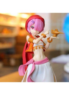 Trunkin Trunkin Rem Toy Arabian Dancer Shape Model 1 Action Figurine Weeb Manga Rem Ram Action Figure for Collection  - Image 4