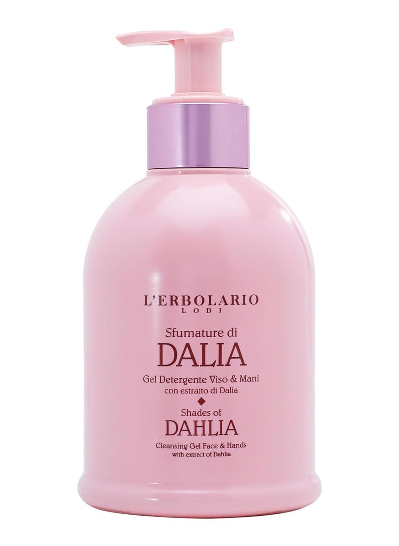 L'Erbolario L'Erbolario Shades Of Dahlia Cleansing Gel - Softens, Moisturizes And Protects Skin - With Exotic And Sensual Formula Of Dahlia Extracts - Contains Hydrolyzed Protein For Delicate Skin - 9.4 Oz  - Image 1