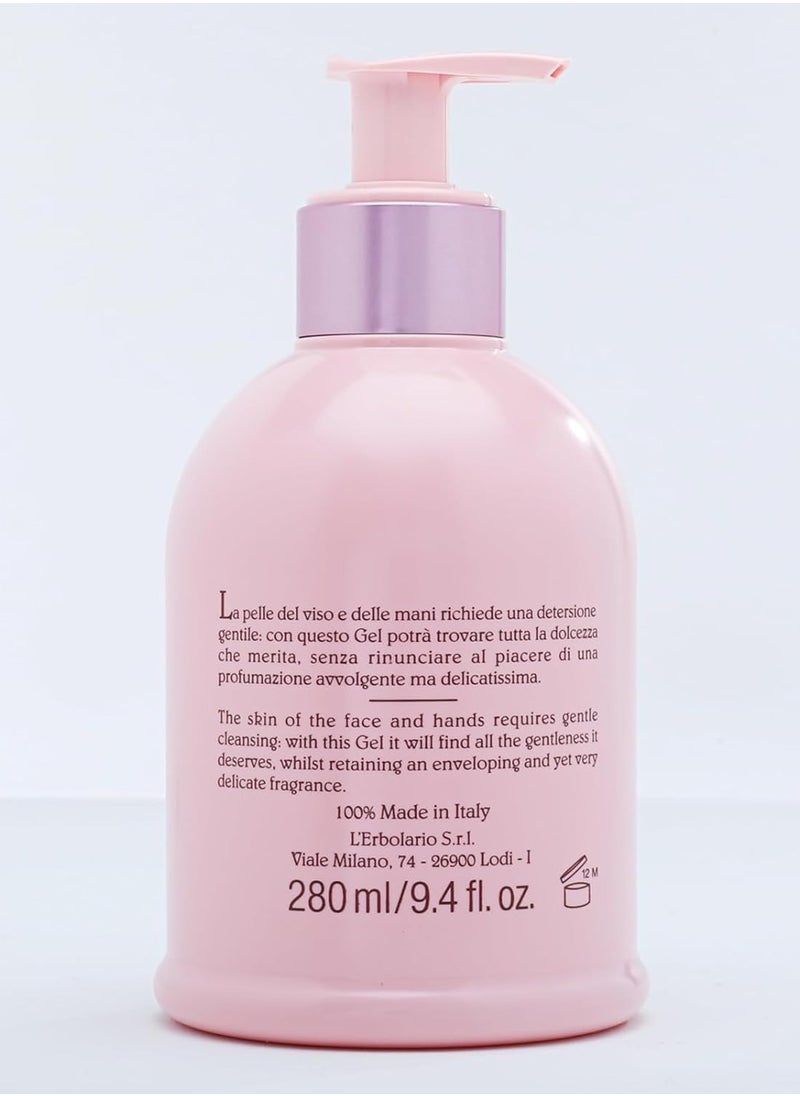 L'Erbolario L'Erbolario Shades Of Dahlia Cleansing Gel - Softens, Moisturizes And Protects Skin - With Exotic And Sensual Formula Of Dahlia Extracts - Contains Hydrolyzed Protein For Delicate Skin - 9.4 Oz  - Image 2