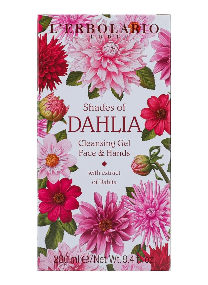 L'Erbolario L'Erbolario Shades Of Dahlia Cleansing Gel - Softens, Moisturizes And Protects Skin - With Exotic And Sensual Formula Of Dahlia Extracts - Contains Hydrolyzed Protein For Delicate Skin - 9.4 Oz  - Image 3