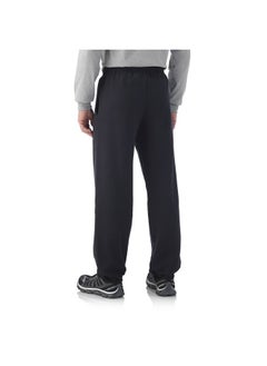 FRUIT OF THE LOOM Best Collection Men'S Fleece Elastic Bottom Pant,Black, Xl  - Image 3