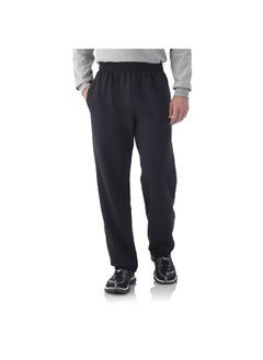 FRUIT OF THE LOOM Best Collection Men'S Fleece Elastic Bottom Pant,Black, Xl  - Image 2