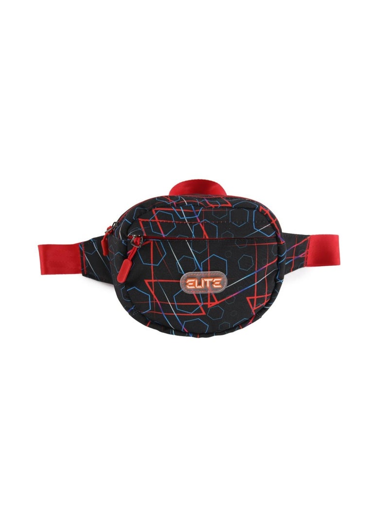Elite Bags ELITE Premium Waist Bag, Lightweight Crossbody Bag with Adjustable Strap, Dual Zipper Compartments for Everyday Use & Travel - MAJESTIC GS 285 - Image 1