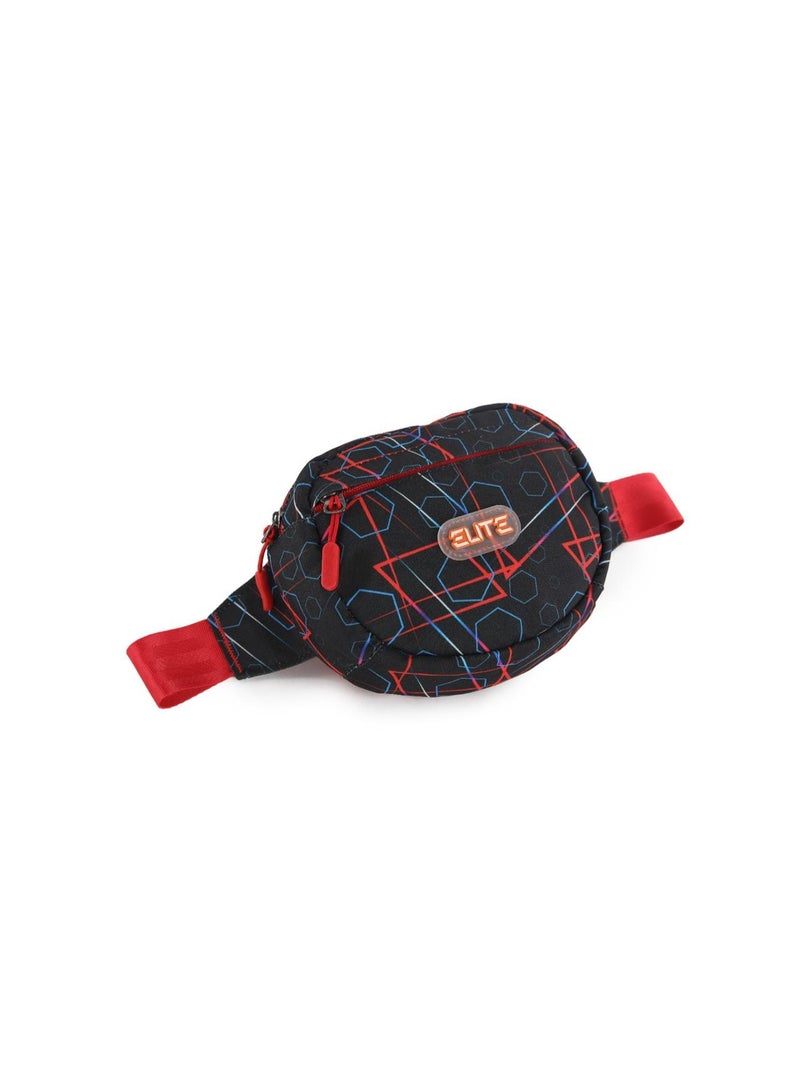 Elite Bags ELITE Premium Waist Bag, Lightweight Crossbody Bag with Adjustable Strap, Dual Zipper Compartments for Everyday Use & Travel - MAJESTIC GS 285 - Image 2