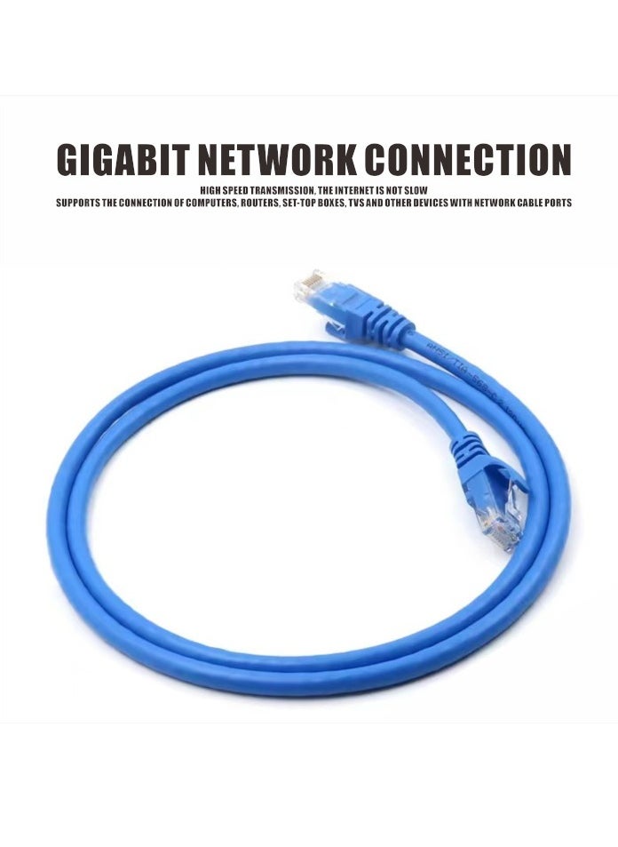 MODI - High Speed RJ45 cat6 Ethernet Patch Cable LAN Cable Compatible for PS4/PS3, Nintendo Switch, Raspberry Pi 4, Smart TV, Computer, Modem, Router - Image 1