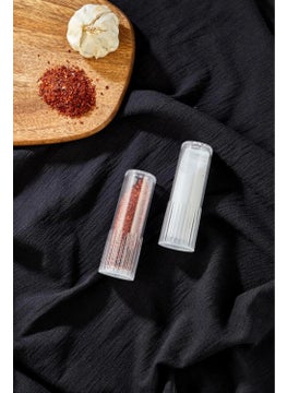 Toptan Bulurum Wholesale Bulurum 2-Piece Mica Crystal Salt and Pepper Shakers Transparent ROYALEKS-AMS-033  - Image 3