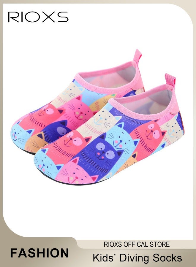 Kids Water Shoes Beach Socks, Toddler Baby Girls Boys Barefoot, Quick-Dry Non-Slip Swim Socks, Quick-Dry Non-Slip Diving Socks, Sports Shoes For Kid In Beach Swimming Pool Water Park