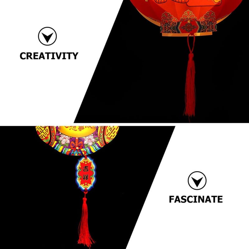 Homoyoyo Lantern Decorative Hanging Tassels 20pcs Traditional Accessory Pendant for Spring Festival Party Home Hanging Décor - Image 3