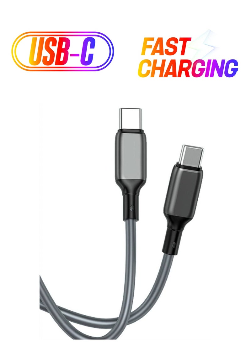 Modos C31L Premium Quality Cable 5A Type C 1000mm Grey - Image 1