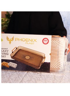 Phoenix Acrylic Transparent Galaxy Serving Tray  - Image 5